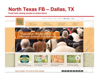 North Texas FB – Dallas, TX
Fresh look, strong visuals on action items
 