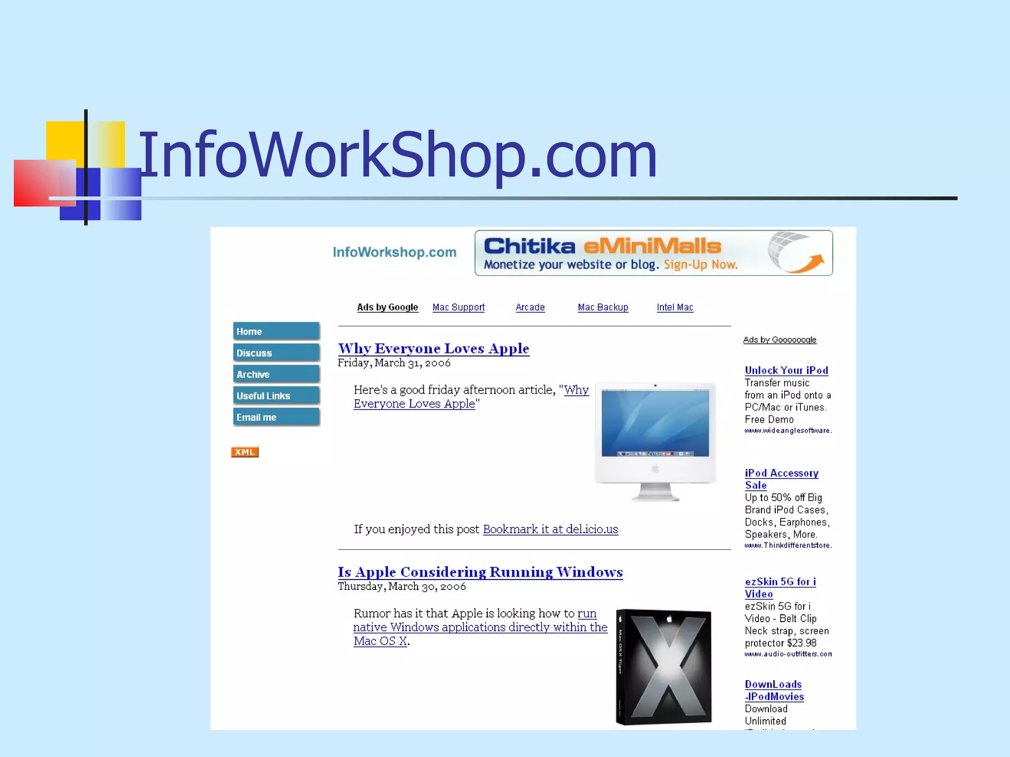 InfoWorkShop.com 