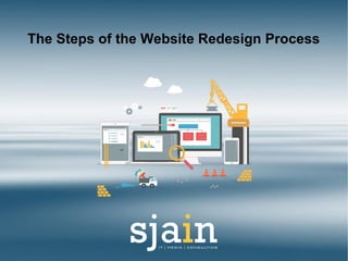 The Steps of the Website Redesign Process
 