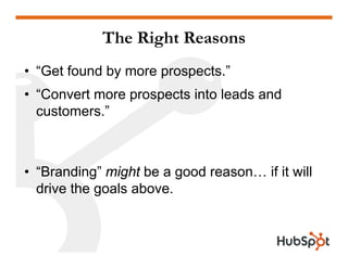 Doing a Website Redesign for Marketing Results