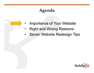 Doing a Website Redesign for Marketing Results