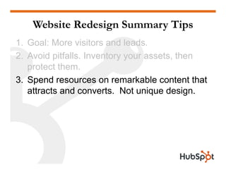 Doing a Website Redesign for Marketing Results