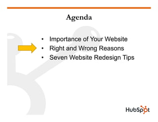 Doing a Website Redesign for Marketing Results