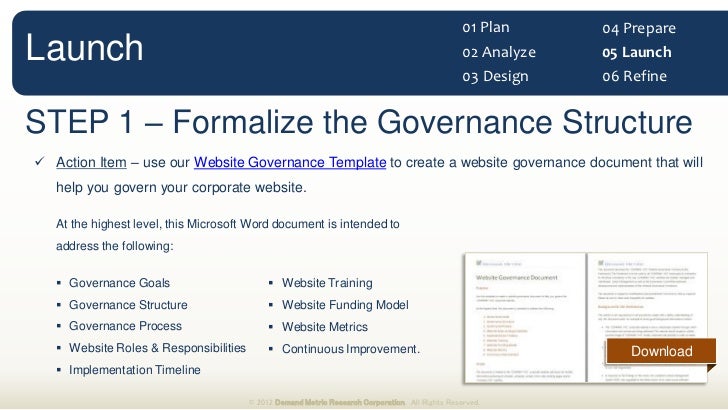 website plan template