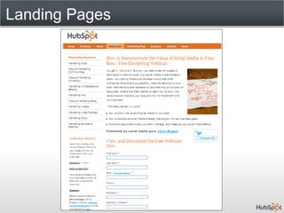 Landing Pages
 