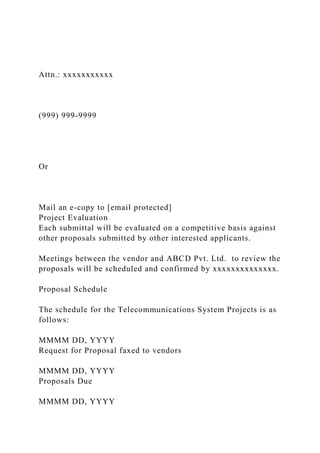 Website Request for Proposals (RFP)1. DESCRIPTION, PURPOSE AND O.docx