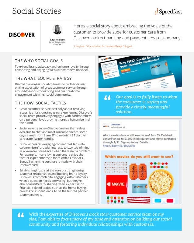 See how Discover Financial increased customer care and loyalty See how Discover Financial increased customer care and loyalty