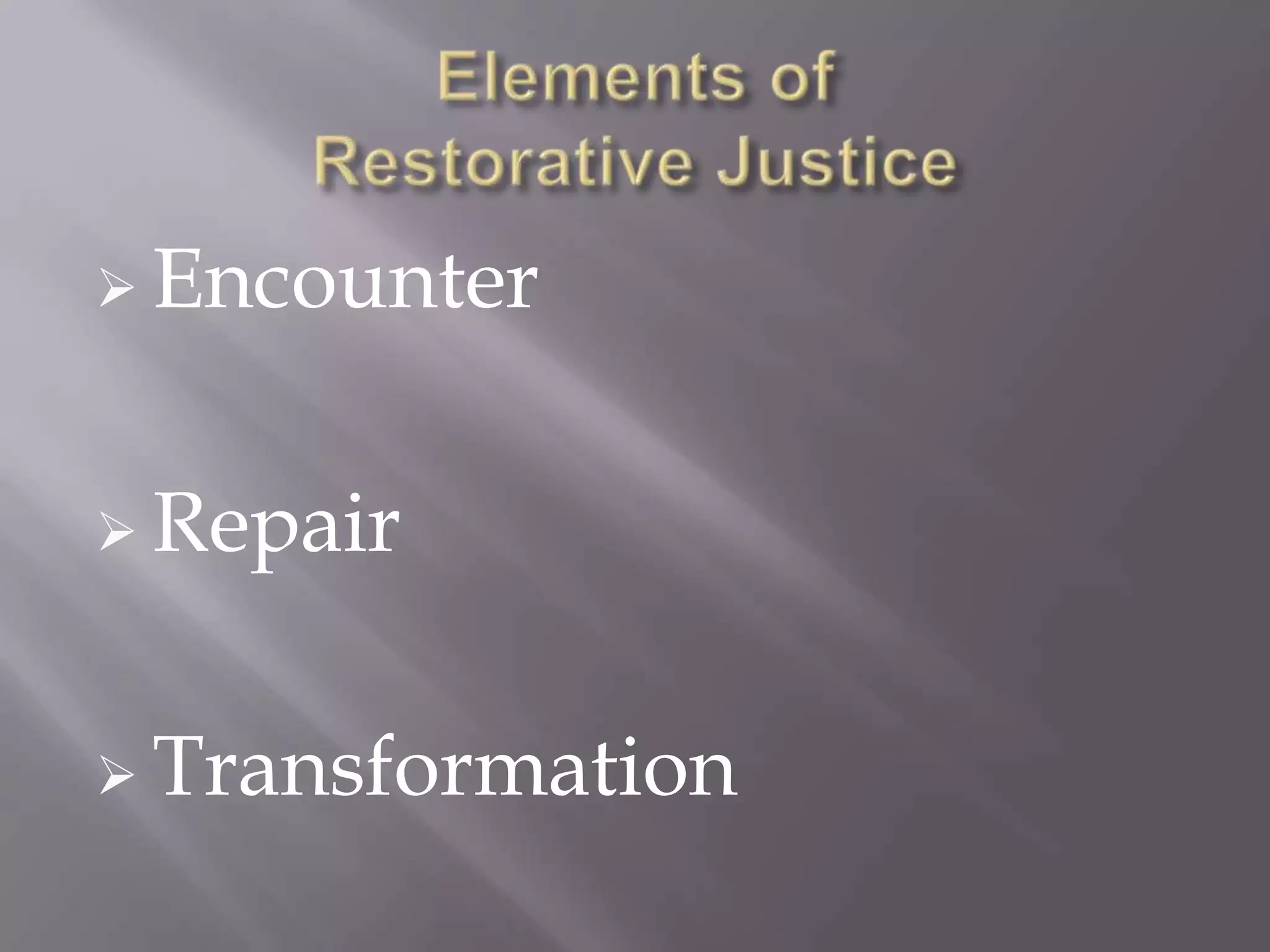 The government and the offender are the important participants