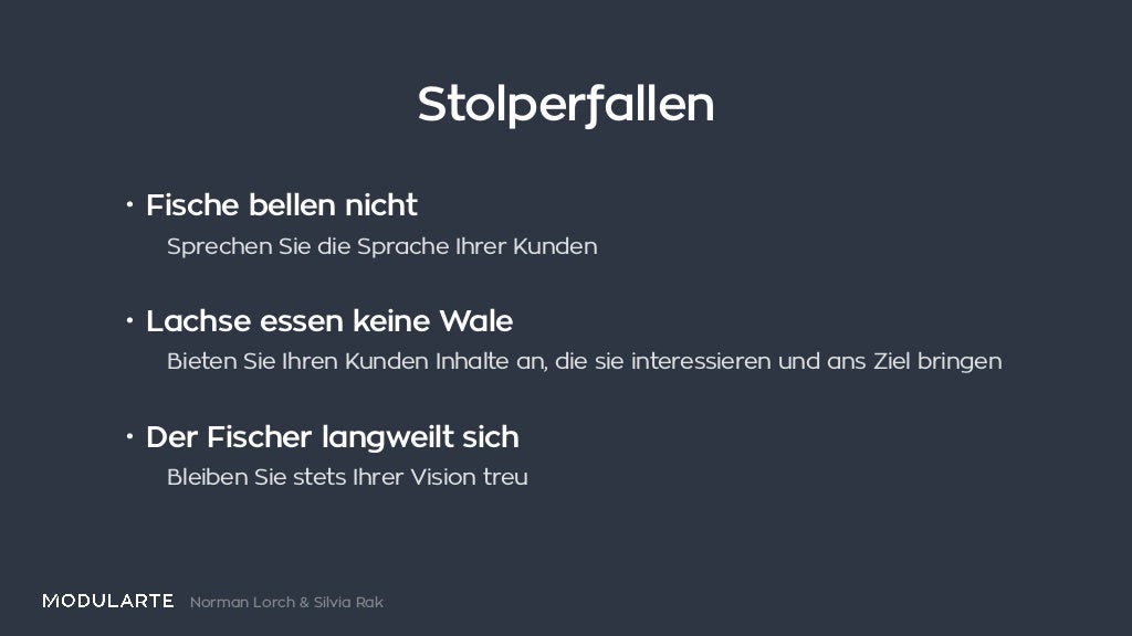 Der Köder muss dem Fisch schmecken, nicht dem Angler