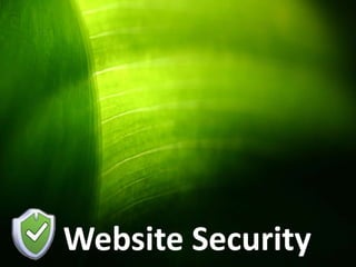 Website Security
 