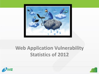 1
Web Application Vulnerability
Statistics of 2012
 