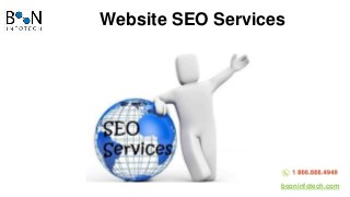 booninfotech.com
Website SEO Services
 
