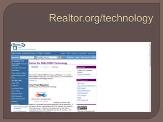 Realtor.org/technology