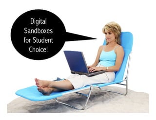 Digital 
Sandboxes 
for Student 
Choice! 
 