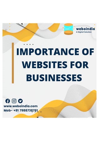 Importance of Websites in business