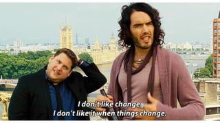 Change is inevitable
Change ain’t easy. But standing still is not an option. If our
institutions don’t mature as digital organizations, we risk
losing our audience and failing to achieve our goals.
We can’t impose change overnight if we want it to last. By
priming our community to understand and accept change,
and in the process laying a groundwork for meaningful web
governance, we are investing in the long-term viability of
our website as a tool for strategic success.
Governance is cool
 