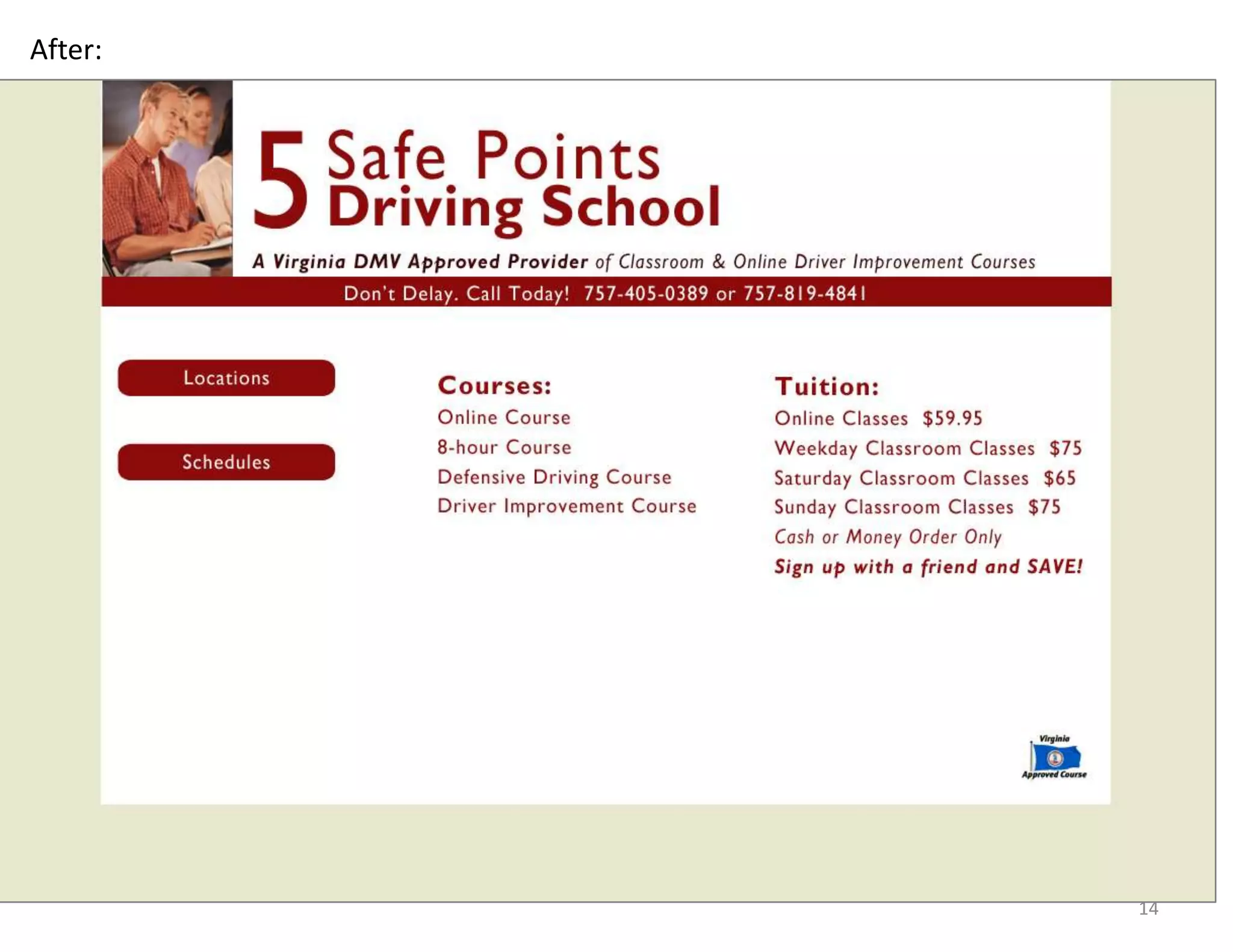 After:




         14
 