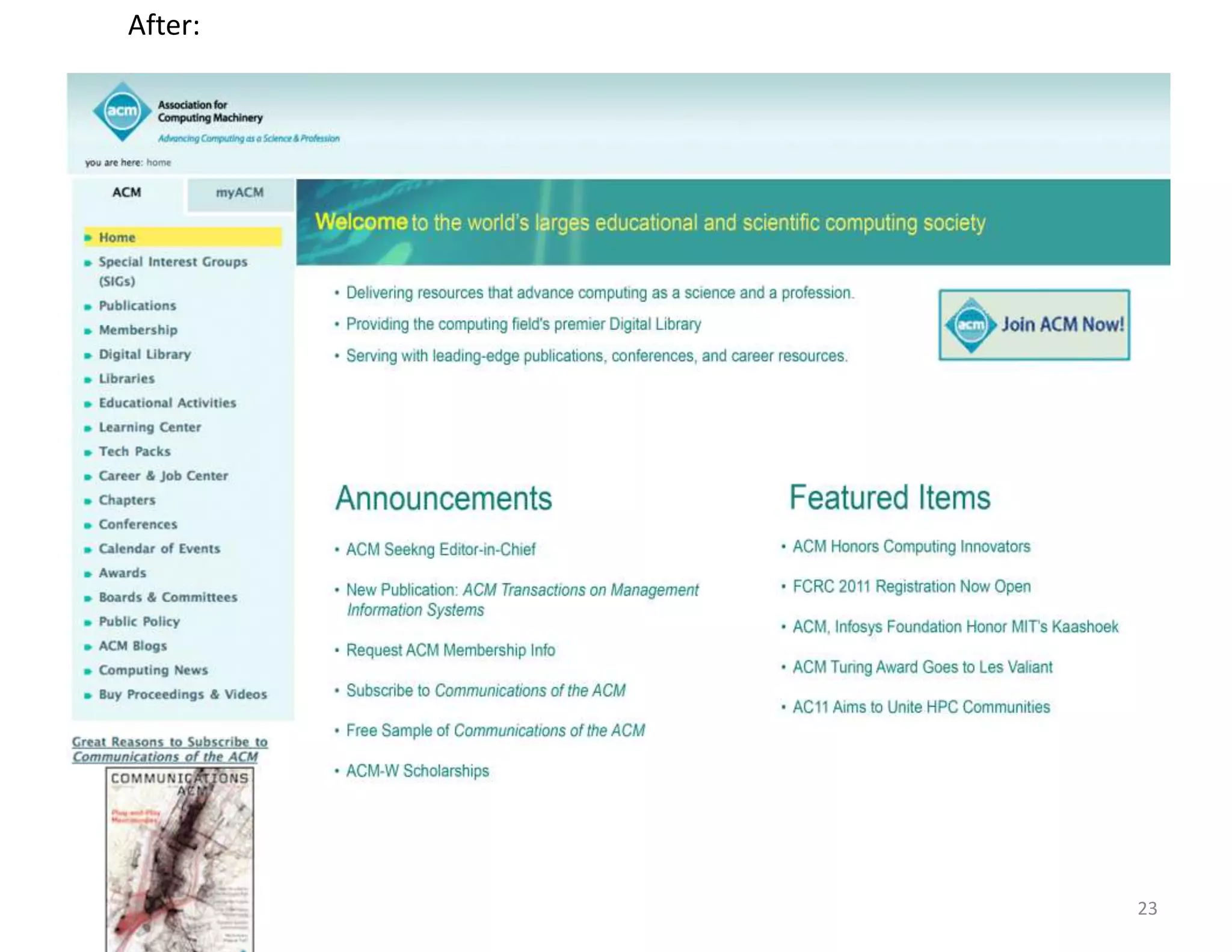 After:




         23
 