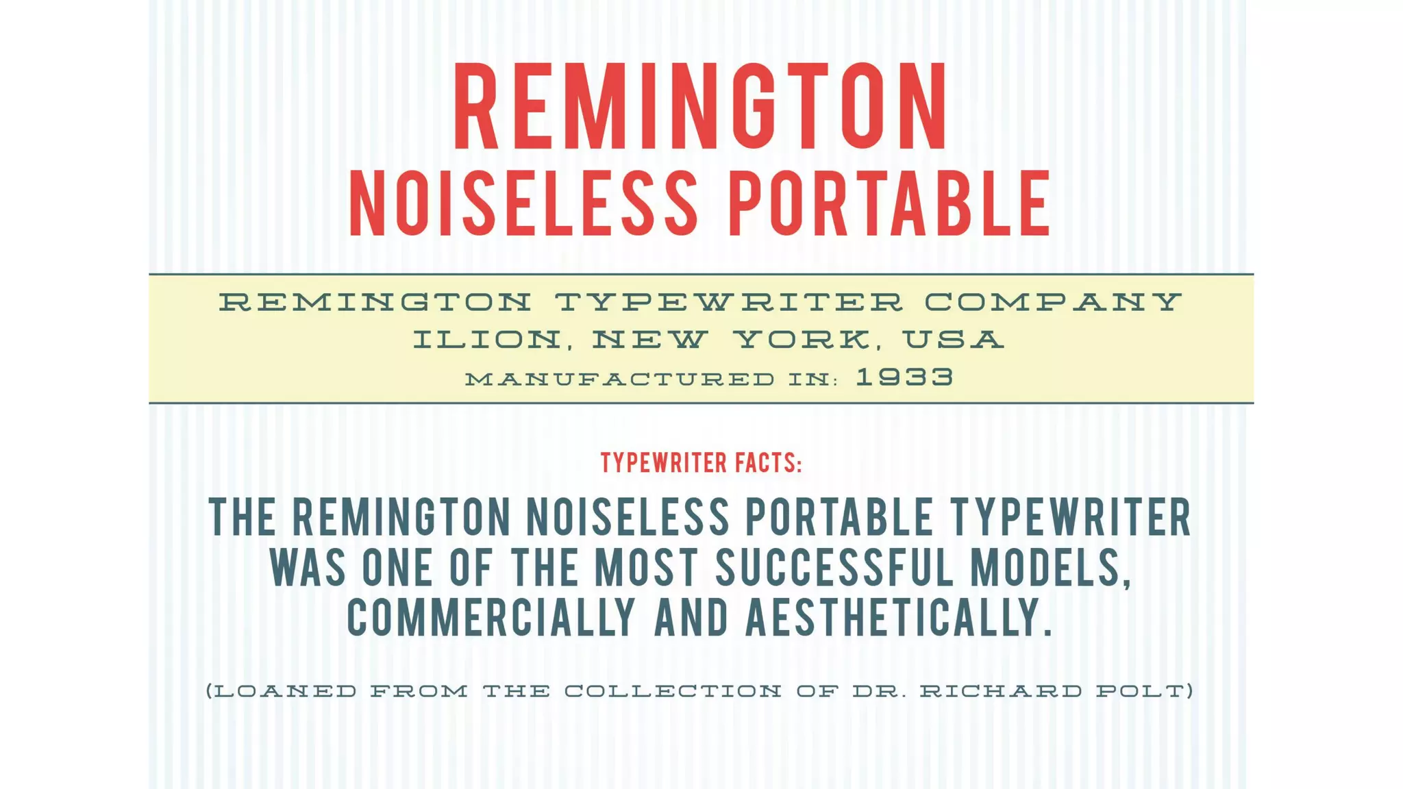 Cincy Typing Challenge Typewriter Display