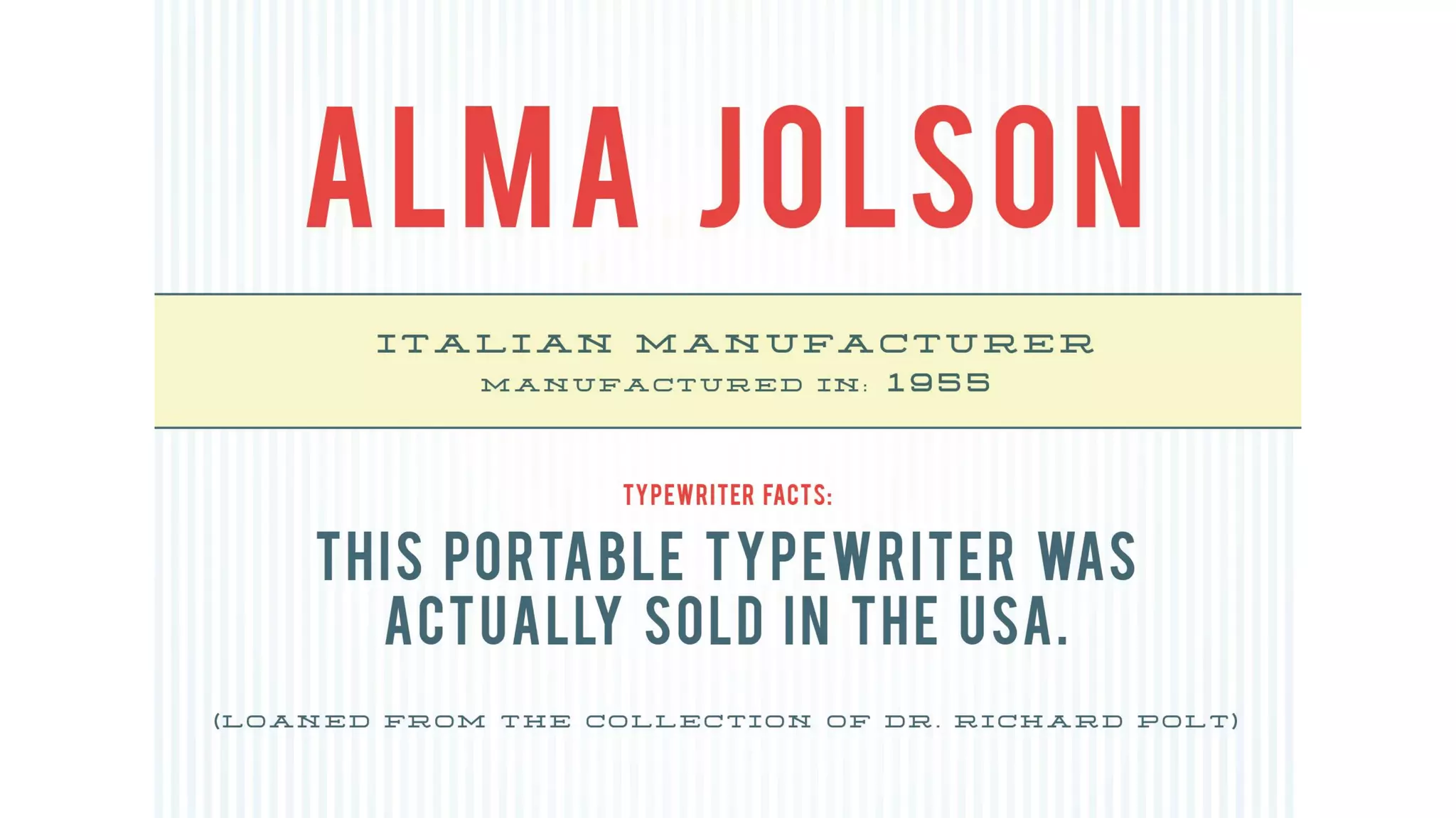 Cincy Typing Challenge Typewriter Display