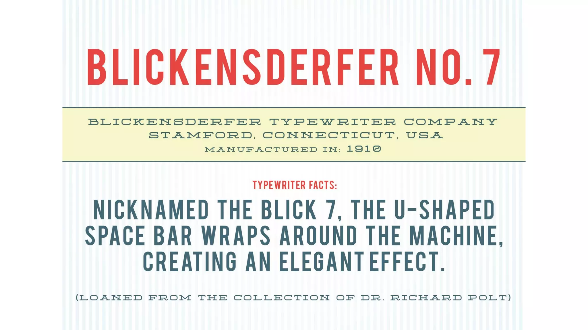 Cincy Typing Challenge Typewriter Display