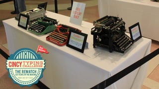 Cincy Typing Challenge Typewriters