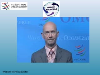 Website worth calculator
 