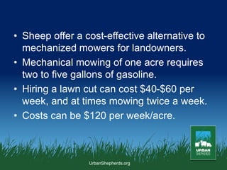 Introduction to Starting an Urban Grazing Project PPT