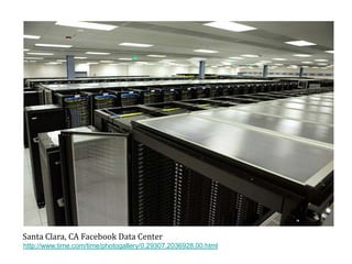 Santa Clara, CA Facebook Data Center
http://www.time.com/time/photogallery/0,29307,2036928,00.html
 