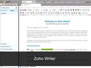 Zoho Writer
 