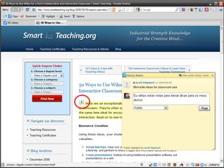47
Social notetaking
A Web social como forma de potenciar a aprendizagem Workshops Novas
Tendências na Educação 2016
 