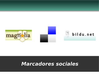 Marcadores sociales 