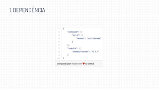 1. DEPENDÊNCIA
 