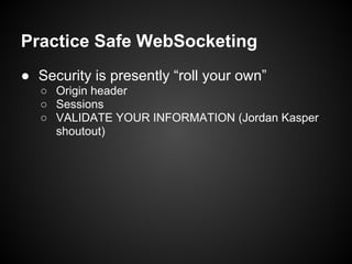 Websockets | PDF