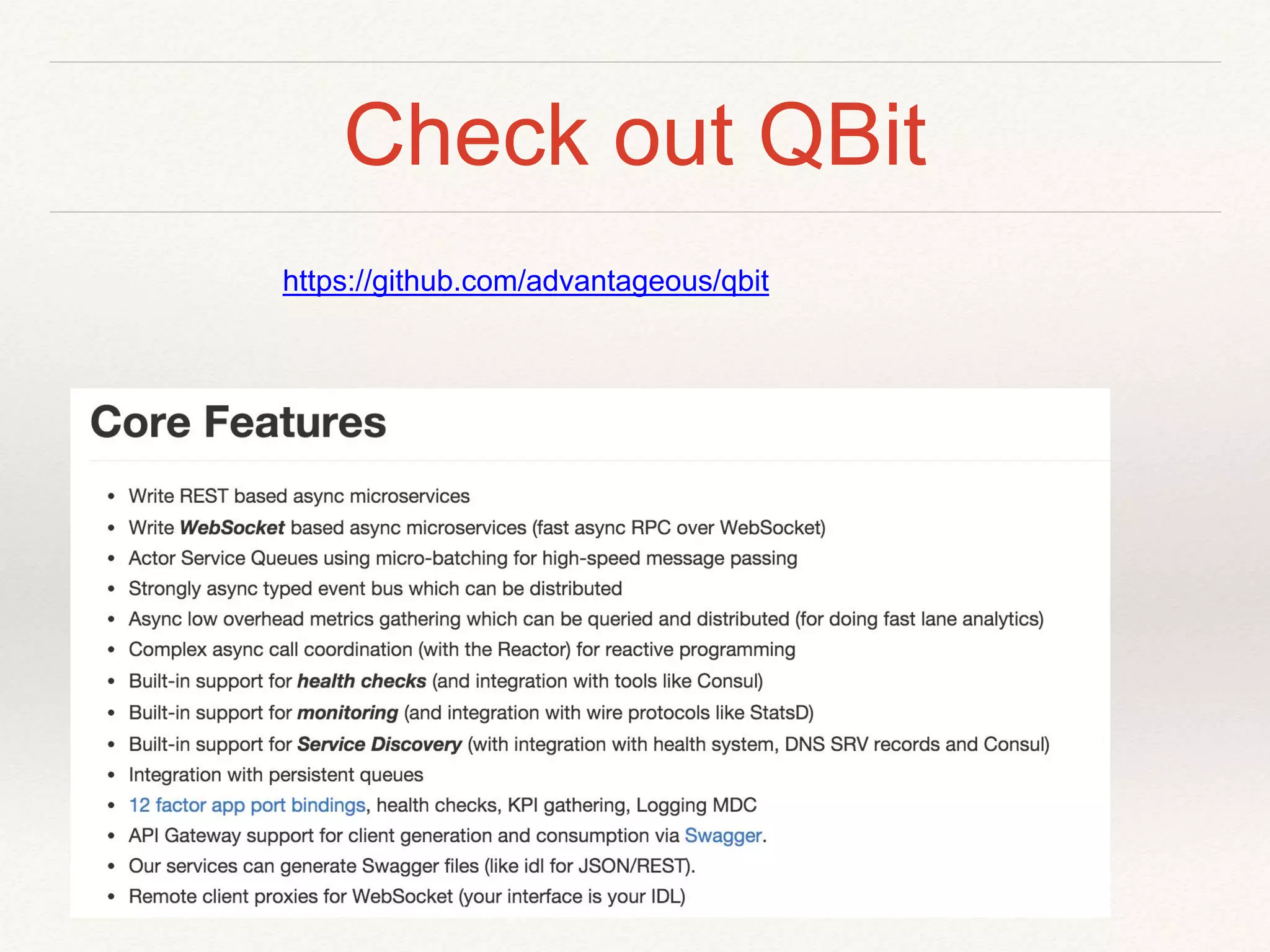 Check out QBit
https://github.com/advantageous/qbit
 