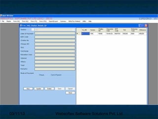 03/11/13   Websoftex Software Solutions Pvt. Ltd.
 