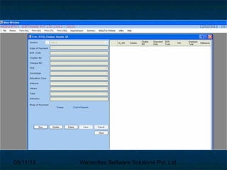 03/11/13   Websoftex Software Solutions Pvt. Ltd.
 