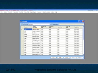 03/11/13   Websoftex Software Solutions Pvt. Ltd.
 