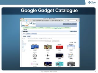 Google Gadget Catalogue 