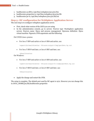 Websphere doctor - your guide to diagnose issues | PDF