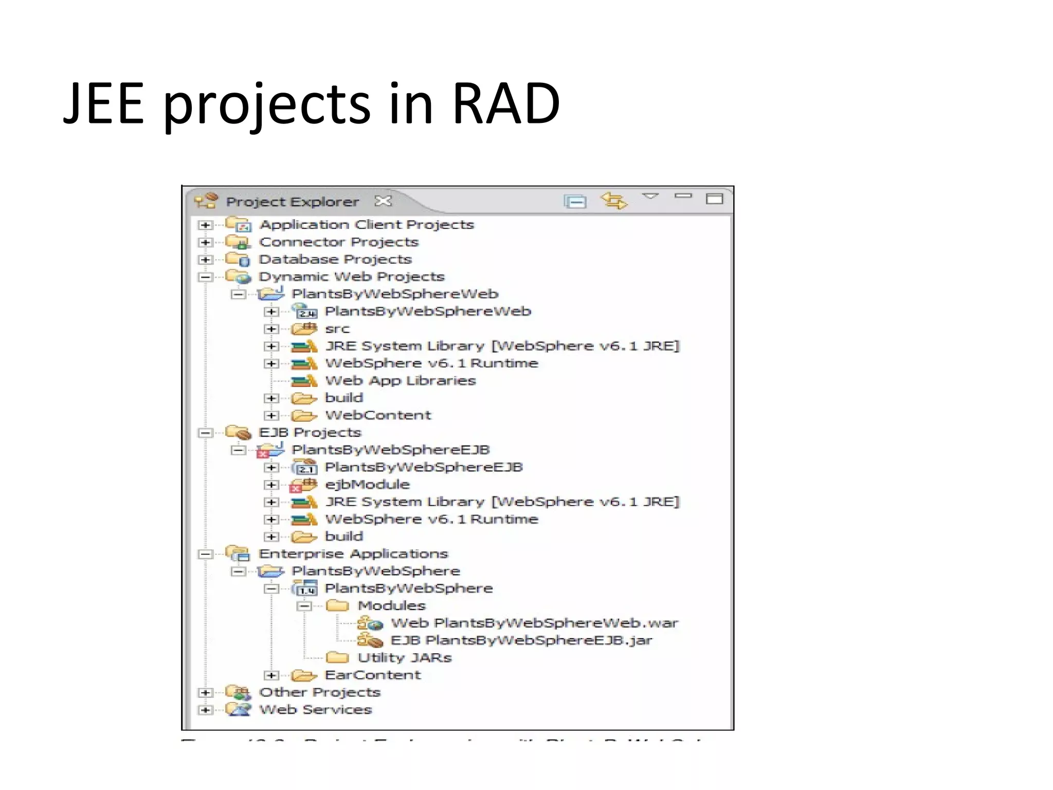 JEE projects in RAD
 