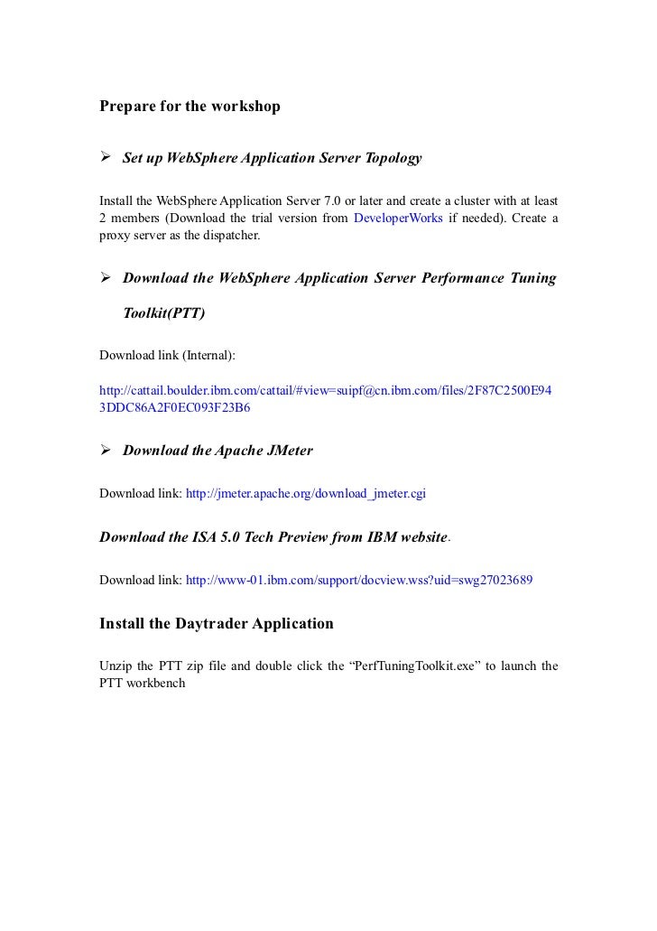 application server performance tuning