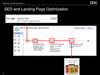 Delivering Smarter Commerce



     SEO and Landing Page Optimization




21
 