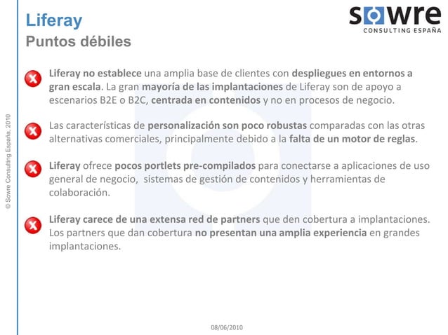 Websphere portal vs. liferay by gartner v1.0 PPT