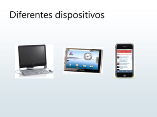 Diferentes dispositivos
 