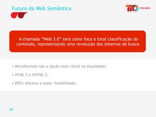 Web Standards semântica Na Web