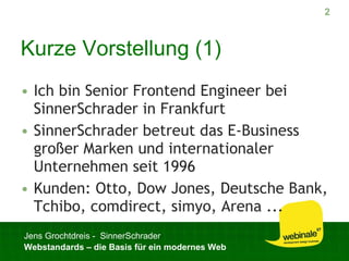 Webstandards für ein modernes Web