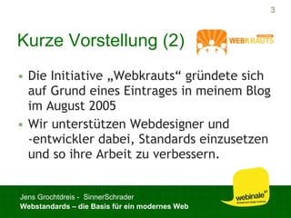 Webstandards für ein modernes Web