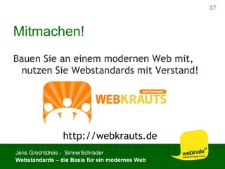 Webstandards für ein modernes Web