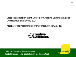 Webstandards für ein modernes Web